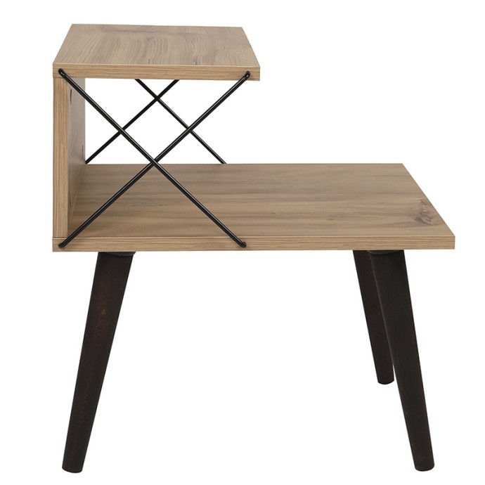 GATHER ΒΟΗΘΗΤΙΚΟ ΤΡΑΠΕΖΙ-ΚΟΜΟΔΙΝΟ SONOMA-ΚΑΡΥΔΙ 50X40X55ΕΚ