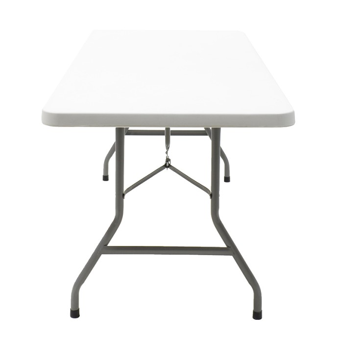 APRILIA ΤΡΑΠΕΖΙ CATERING-ΣΥΝΕΔΡΙΟΥ 183X76X74cm ΛΕΥΚΟ ΜΟΝΟΚΟΜΜΑΤΗ ΕΠΙΦΑΝΕΙΑ