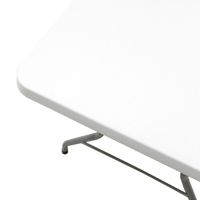 APRILIA ΤΡΑΠΕΖΙ CATERING-ΣΥΝΕΔΡΙΟΥ 183X76X74cm ΛΕΥΚΟ ΜΟΝΟΚΟΜΜΑΤΗ ΕΠΙΦΑΝΕΙΑ