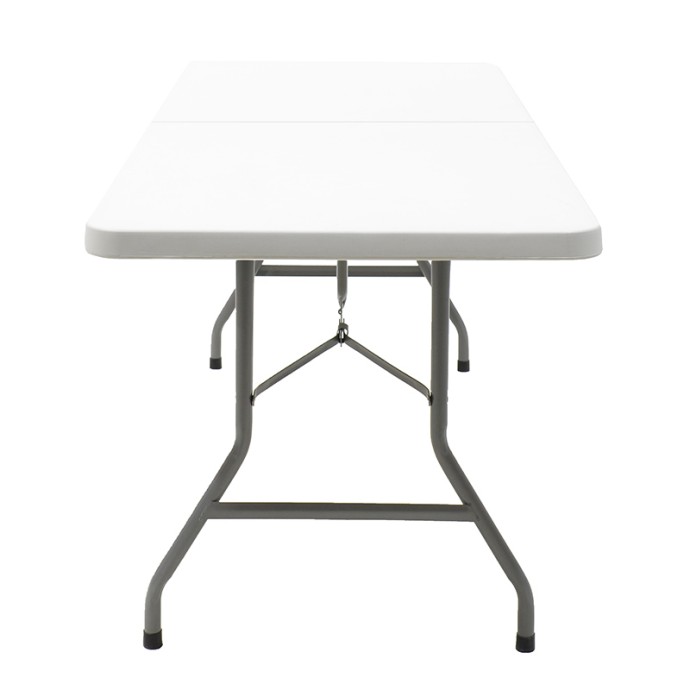 RODEO ΤΡΑΠΕΖΙ CATERING 152X70X74cm ΠΤΥΣΣΟΜΕΝΟ-ΒΑΛΙΤΣΑ ΛΕΥΚΟ