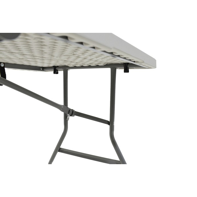 RODEO ΤΡΑΠΕΖΙ CATERING 152X70X74cm ΠΤΥΣΣΟΜΕΝΟ-ΒΑΛΙΤΣΑ ΛΕΥΚΟ