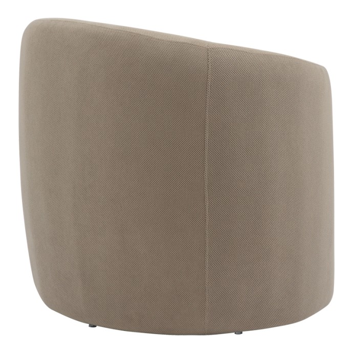 BARKEN ΠΟΛΥΘΡΟΝΑ 77X74.5X73cm ΥΦΑΣΜΑ ΣΕ ΓΚΡΙ-ΜΠΕΖ ΑΠΟΧΡΩΣΗ