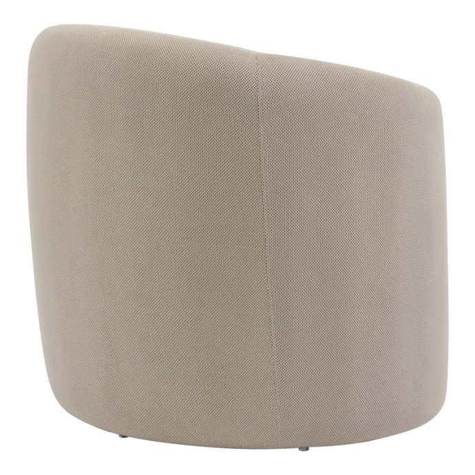 BARKEN ΠΟΛΥΘΡΟΝΑ 77X74.5X73cm ΥΦΑΣΜΑ ΣΕ ΜΠΕΖ ΑΠΟΧΡΩΣΗ