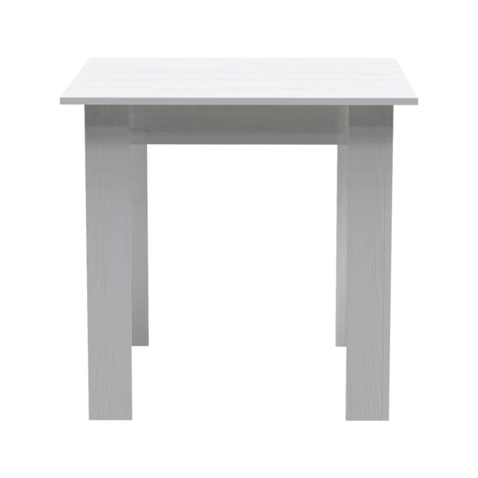 MANKA I ΤΡΑΠΕΖΙ 80x80x77ΕΚ ΛΕΥΚΟ
