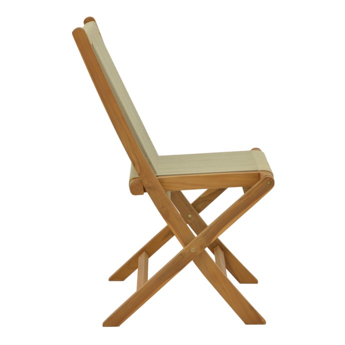 BANOU ΚΑΡΕΚΛΑ 51.5X58X88ΕΚ TEAK ΞΥΛΟ ΚΑΙ ΣΧΟΙΝΙ ΣΕ ΦΥΣΙΚΗ ΑΠΟΧΡΩΣΗ 