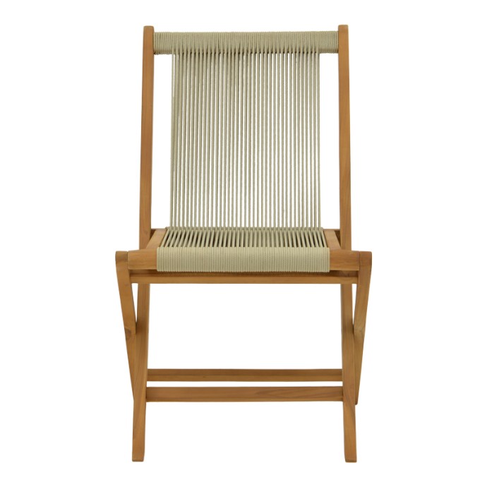 BANOU ΚΑΡΕΚΛΑ 51.5X58X88ΕΚ TEAK ΞΥΛΟ ΚΑΙ ΣΧΟΙΝΙ ΣΕ ΦΥΣΙΚΗ ΑΠΟΧΡΩΣΗ 