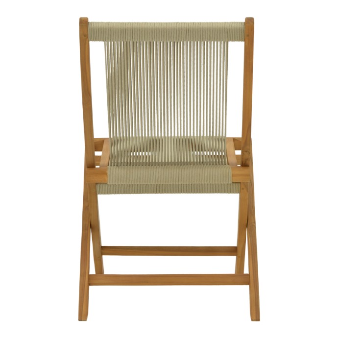 BANOU ΚΑΡΕΚΛΑ 51.5X58X88ΕΚ TEAK ΞΥΛΟ ΚΑΙ ΣΧΟΙΝΙ ΣΕ ΦΥΣΙΚΗ ΑΠΟΧΡΩΣΗ 