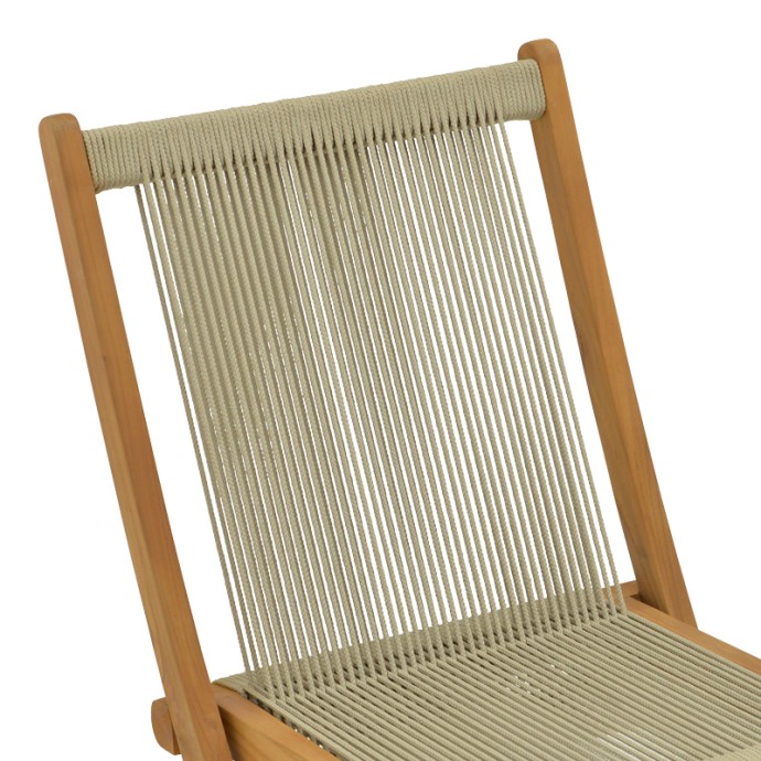BANOU ΚΑΡΕΚΛΑ 51.5X58X88ΕΚ TEAK ΞΥΛΟ ΚΑΙ ΣΧΟΙΝΙ ΣΕ ΦΥΣΙΚΗ ΑΠΟΧΡΩΣΗ 
