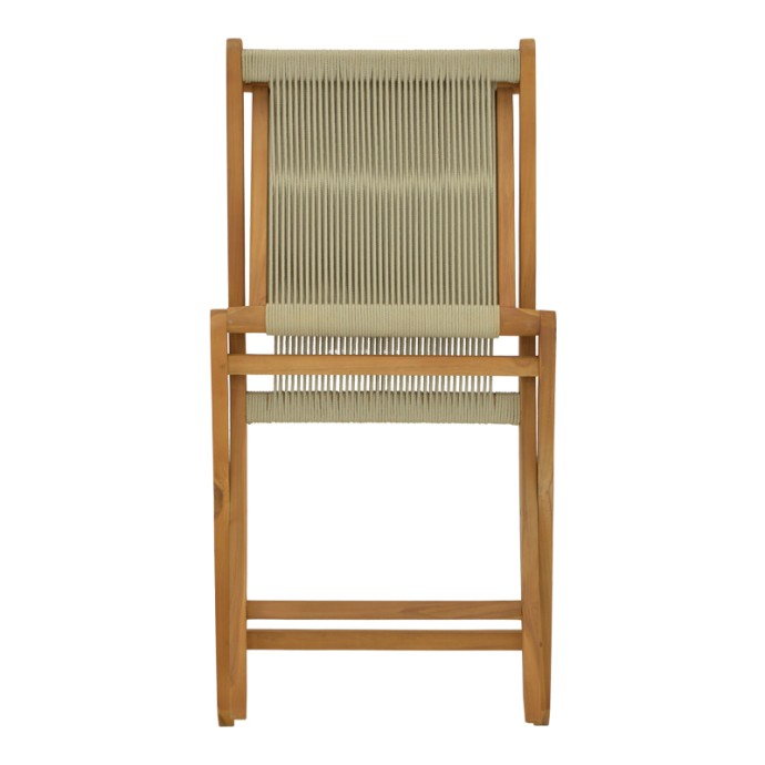 BANOU ΚΑΡΕΚΛΑ 51.5X58X88ΕΚ TEAK ΞΥΛΟ ΚΑΙ ΣΧΟΙΝΙ ΣΕ ΦΥΣΙΚΗ ΑΠΟΧΡΩΣΗ 