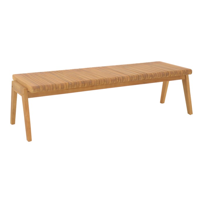 JEY ΠΑΓΚΑΚΙ 150X45X40ΕΚ TEAK ΞΥΛΟ ΣΕ ΦΥΣΙΚΗ ΑΠΟΧΡΩΣΗ 