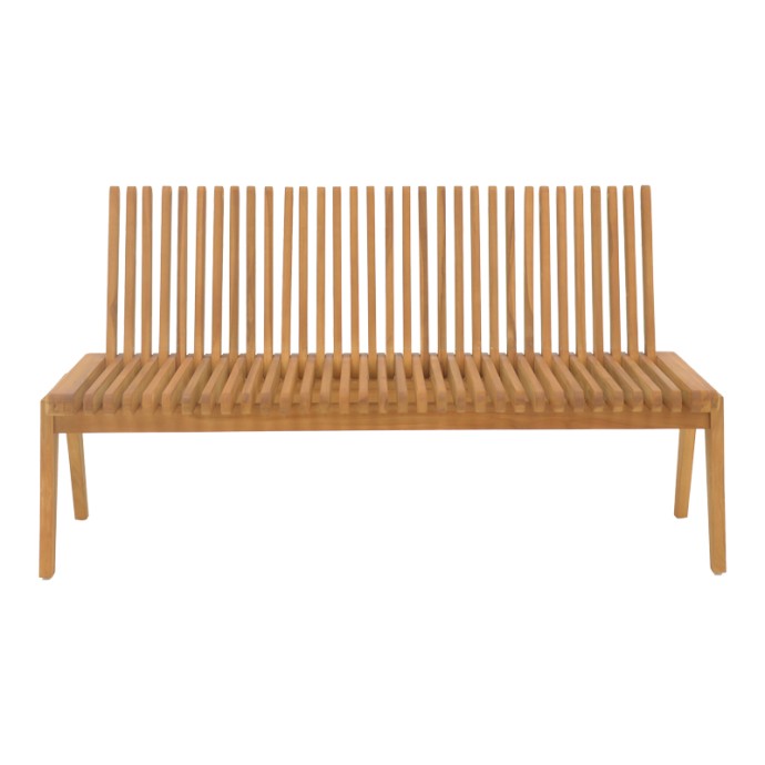 JEY ΠΑΓΚΑΚΙ 150X45X40ΕΚ TEAK ΞΥΛΟ ΣΕ ΦΥΣΙΚΗ ΑΠΟΧΡΩΣΗ 
