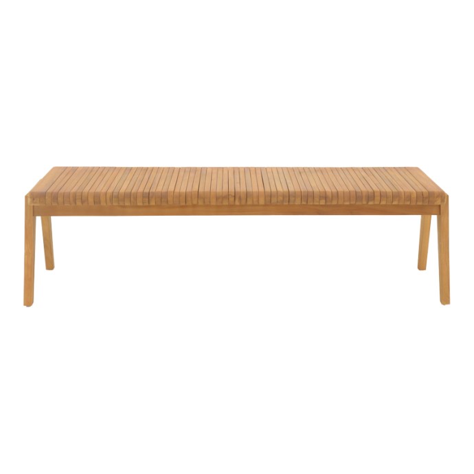 JEY ΠΑΓΚΑΚΙ 150X45X40ΕΚ TEAK ΞΥΛΟ ΣΕ ΦΥΣΙΚΗ ΑΠΟΧΡΩΣΗ 
