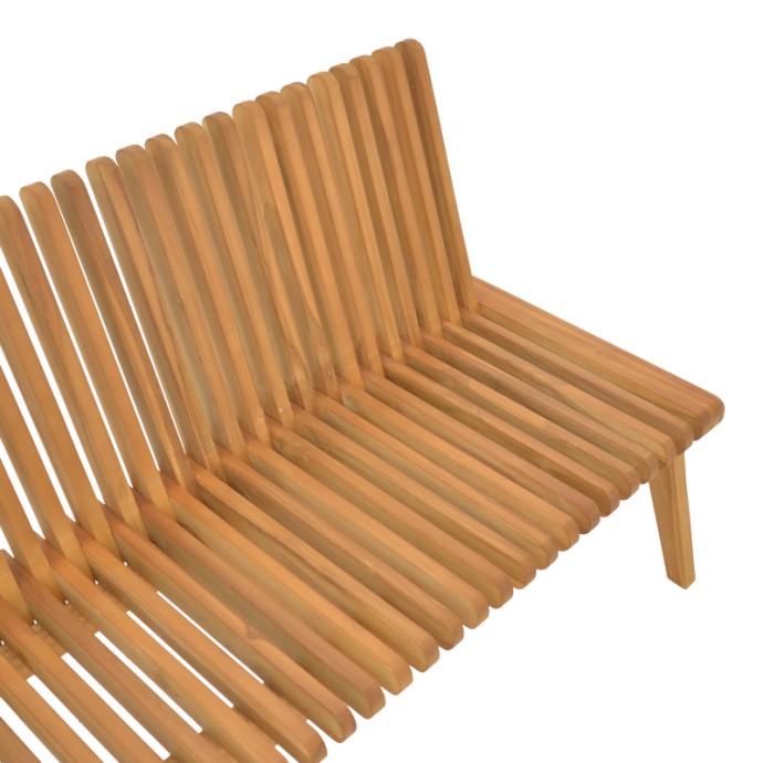 JEY ΠΑΓΚΑΚΙ 150X45X40ΕΚ TEAK ΞΥΛΟ ΣΕ ΦΥΣΙΚΗ ΑΠΟΧΡΩΣΗ 