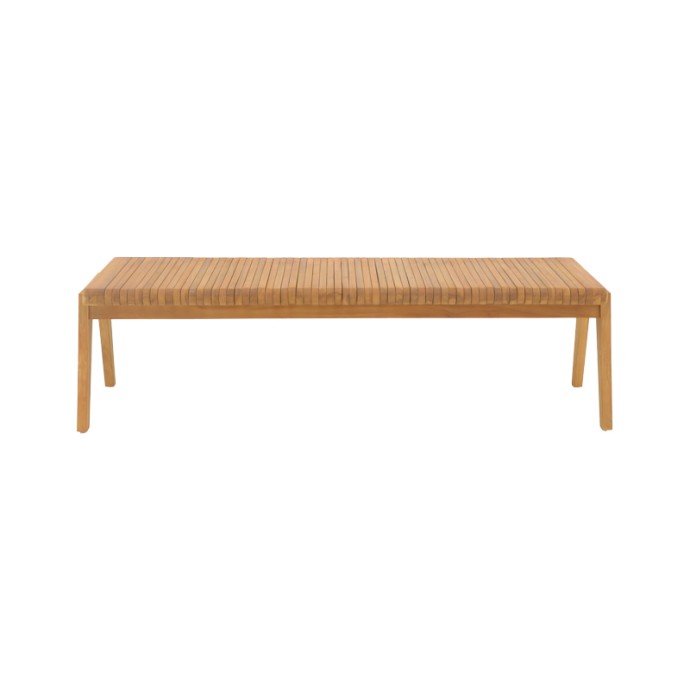 JEY ΠΑΓΚΑΚΙ  120X45X40ΕΚ TEAK ΞΥΛΟ ΣΕ ΦΥΣΙΚΗ ΑΠΟΧΡΩΣΗ 