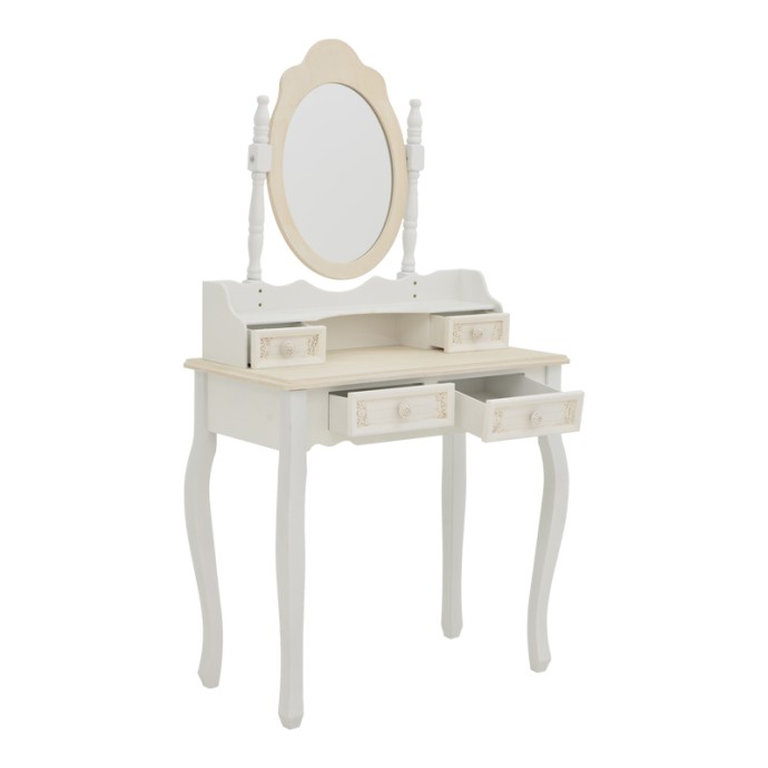 PAZLEN ΤΟΥΑΛΕΤΑ ΚΡΕΒΑΤΟΚΑΜΑΡΑΣ INART 75X40X140.5ΕΚ MDF ΣΕ ΛΕΥΚΗ ΑΝΤΙΚΕ ΑΠΟΧΡΩΣΗ 