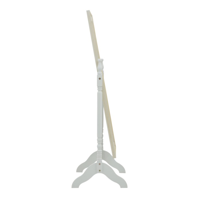 MALONE ΚΑΘΡΕΠΤΗΣ  INART MDF 55X50X160ΕΚ ΛΕΥΚΟ ΑΝΤΙΚΕ 
