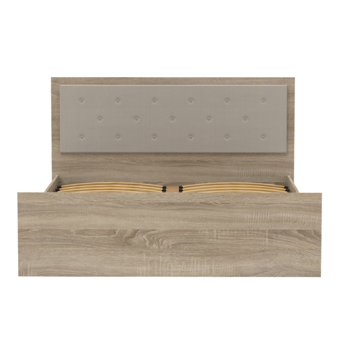 ΔΙΠΛΟ ΚΡΕΒΑΤΙ VITA PLUS (ΓΙΑ ΣΤΡΩΜΑ 160X200ΕΚ) SONOMA 
