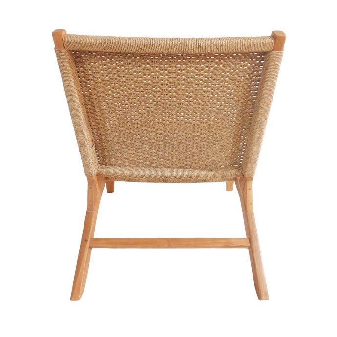 CROSY ΠΟΛΥΘΡΟΝΑ 71X81X75ΕΚ TEAK ΞΥΛΟ ΣΕ ΦΥΣΙΚΗ ΑΠΟΧΡΩΣΗ 