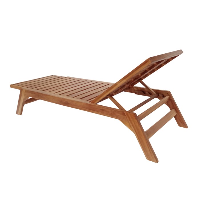 ΞΑΠΛΩΣΤΡΑ MELOP 200X70X35ΕΚ TEAK ΞΥΛΟ ΣΕ ΦΥΣΙΚΗ ΑΠΟΧΡΩΣΗ 