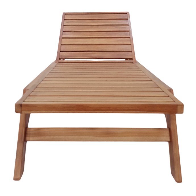 ΞΑΠΛΩΣΤΡΑ MELOP 200X70X35ΕΚ TEAK ΞΥΛΟ ΣΕ ΦΥΣΙΚΗ ΑΠΟΧΡΩΣΗ 
