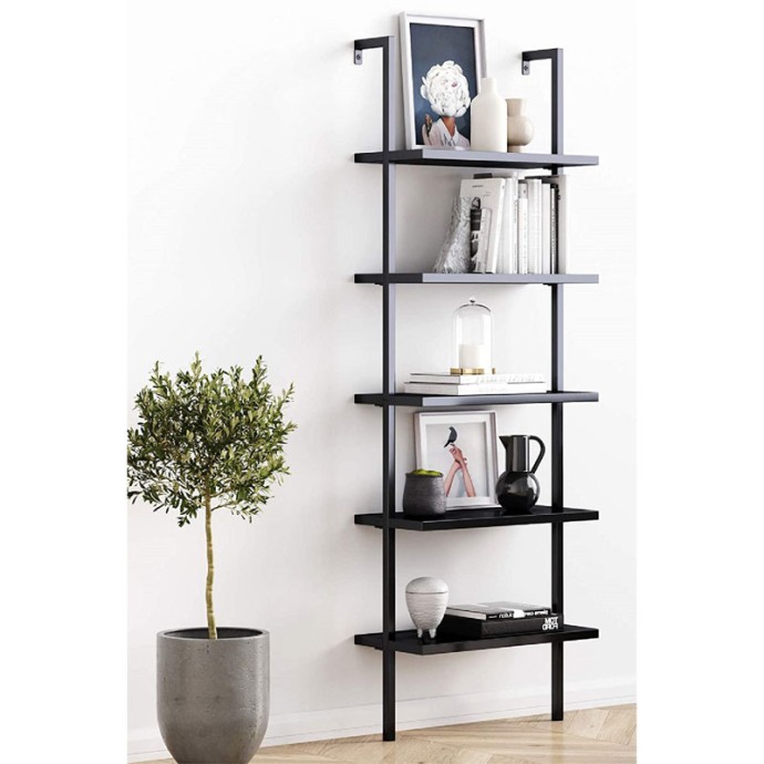 HARRIS ΒΙΒΛΙΟΘΗΚΗ 70x22x200εκ ΜΑΥΡΟ 