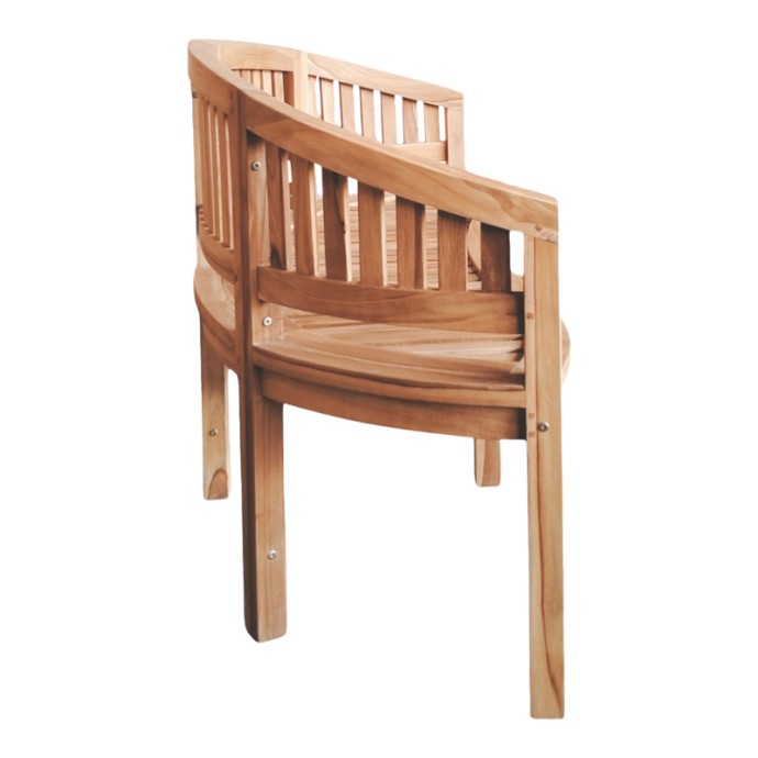 COREN ΠΑΓΚΑΚΙ ΤΡΙΘΕΣΙΟ 150X61X87ΕΚ ΦΥΣΙΚΟ TEAK ΞΥΛΟ 