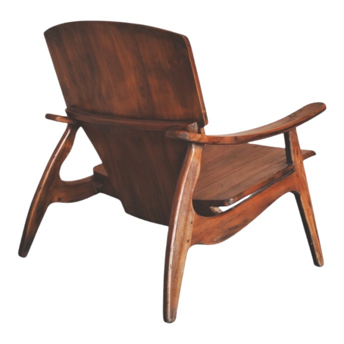BRAZIN ΠΟΛΥΘΡΟΝΑ 72X71X77ΕΚ TEAK ΚΑΡΥΔΙ 