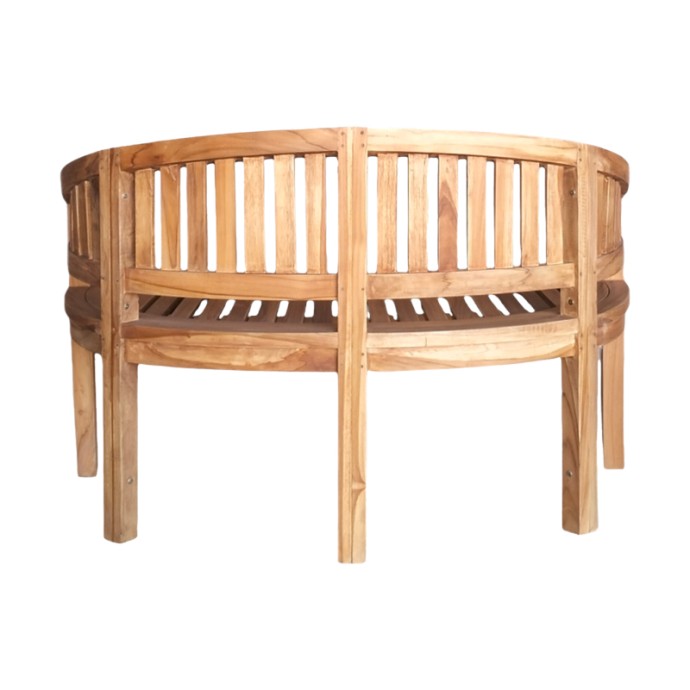 COREN ΠΑΓΚΑΚΙ ΔΙΘΕΣΙΟ 130X61X87ΕΚ ΦΥΣΙΚΟ TEAK ΞΥΛΟ 