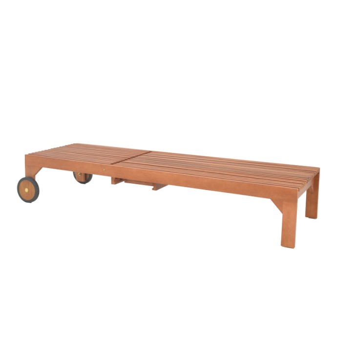 ΞΑΠΛΩΣΤΡΑ SUNNIE 200X65X35ΕΚ MERANTI ΞΥΛΟ ΣΕ ΦΥΣΙΚΗ ΑΠΟΧΡΩΣΗ 