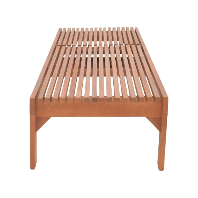 ΞΑΠΛΩΣΤΡΑ SUNNIE 200X65X35ΕΚ MERANTI ΞΥΛΟ ΣΕ ΦΥΣΙΚΗ ΑΠΟΧΡΩΣΗ 