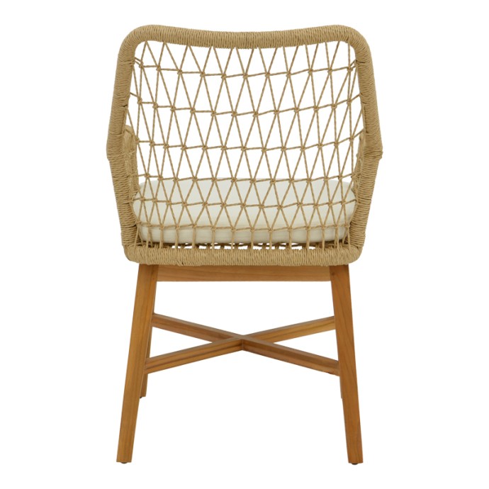ΠΟΛΥΘΡΟΝΑ ELAIZA 58X60X90ΕΚ TEAK ΞΥΛΟ ΚΑΙ PE ΣΧΟΙΝΙ ΣΕ ΦΥΣΙΚΗ-ΜΠΕΖ ΑΠΟΧΡΩΣΗ ΜΕ ΜΑΞΙΛΑΡΙ 