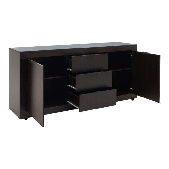 ΜΠΟΥΦΕΣ DOHA 180X45X80.5ΕΚ WENGE 