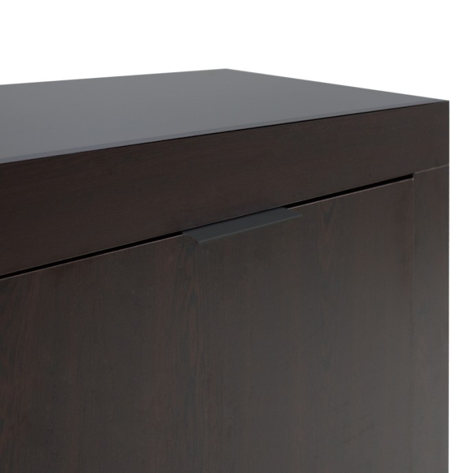 ΜΠΟΥΦΕΣ DOHA 180X45X80.5ΕΚ WENGE 