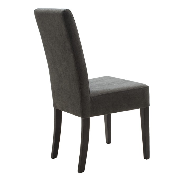 DITTA ΚΑΡΕΚΛΑ 45x58xY96cm ΑΝΘΡΑΚΙ ΥΦΑΣΜΑ - ΠΟΔΙΑ ΞΥΛΟ ΜΑΣΙΦ WENGE