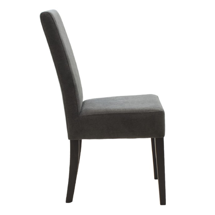 DITTA ΚΑΡΕΚΛΑ 45x58xY96cm ΑΝΘΡΑΚΙ ΥΦΑΣΜΑ - ΠΟΔΙΑ ΞΥΛΟ ΜΑΣΙΦ WENGE