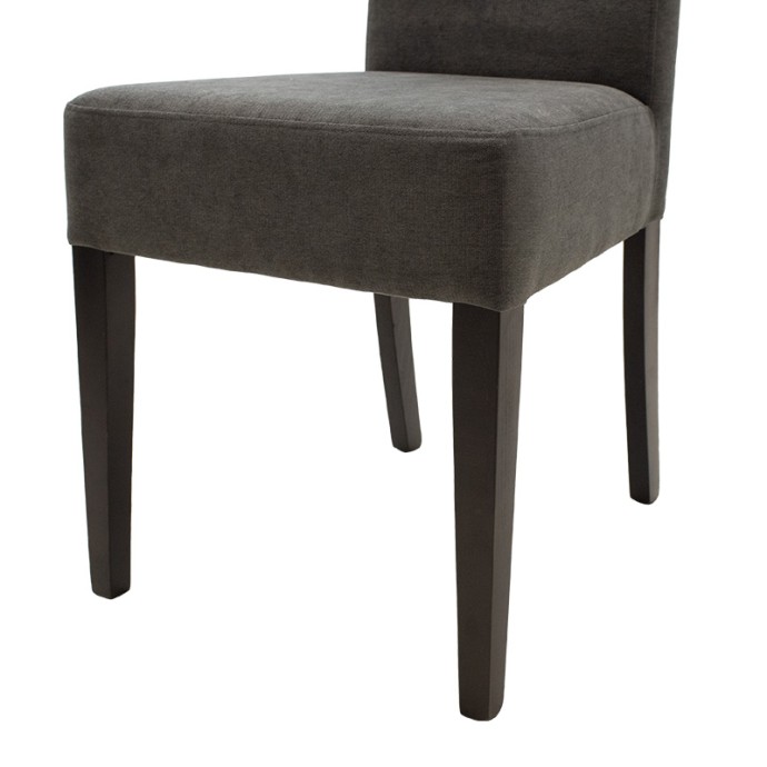 DITTA ΚΑΡΕΚΛΑ 45x58xY96cm ΑΝΘΡΑΚΙ ΥΦΑΣΜΑ - ΠΟΔΙΑ ΞΥΛΟ ΜΑΣΙΦ WENGE