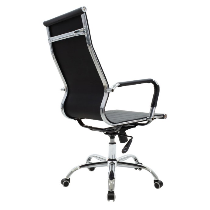 ΚΑΡΕΚΛΑ ΓΡΑΦΕΙΟΥ ΔΙΕΥΘΥΝΤΗ VALTER 55.5x58x108εκ ΜΑΥΡΟ PU