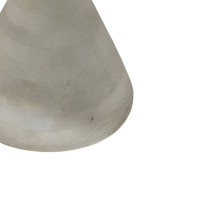 ΒΟΗΘΗΤΙΚΟ ΤΡΑΠΕΖΙ SPELLO INART Φ38x46εκ ΜΑΣΙΦ MANGO ΞΥΛΟ ΣΕ ΛΕΥΚΗ ΑΠΟΧΡΩΣΗ