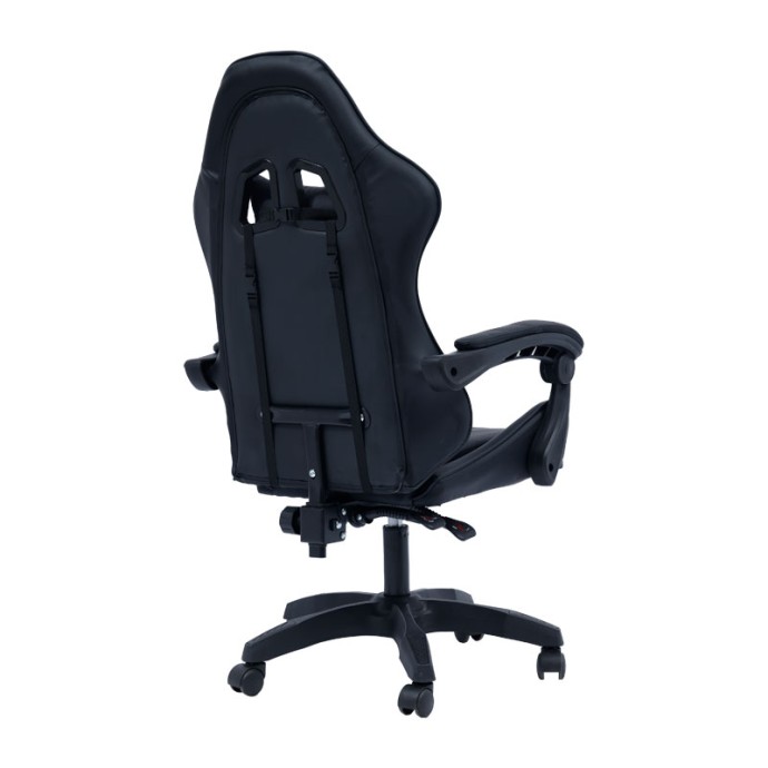 ΚΑΡΕΚΛΑ ΓΡΑΦΕΙΟΥ GAMING WILLIAM 60x59x118cm PU ΜΑΥΡΟ
