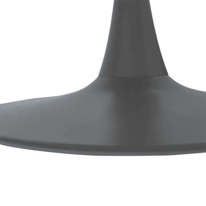 ΤΡΑΠΕΖΙ BALOU MDF ΑΝΘΡΑΚΙ ΜΑΤ Φ100X75ΕΚ