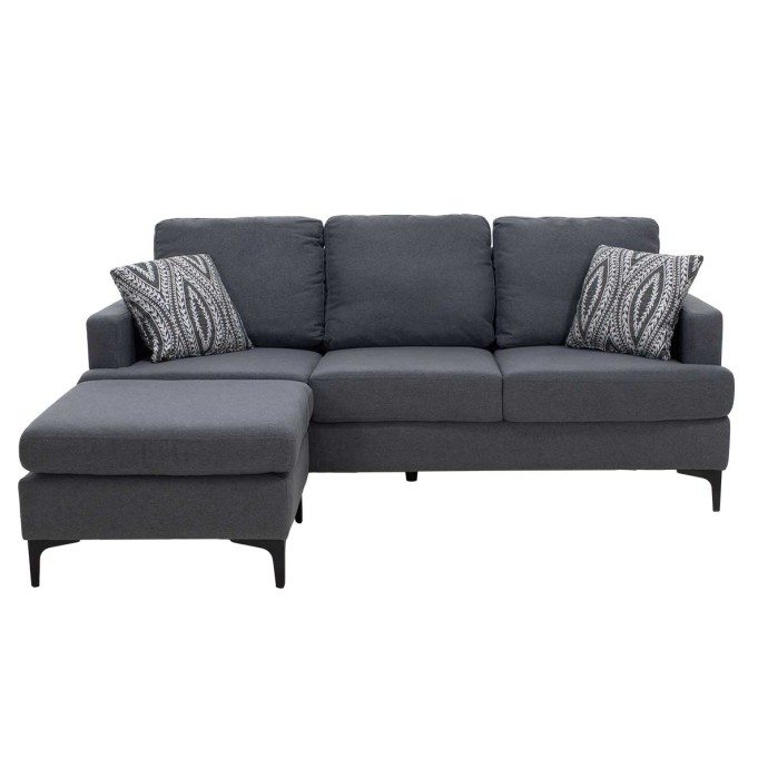 ΓΩΝΙΑΚΟΣ ΚΑΝΑΠΕΣ ΜΕ ΣΚΑΜΠΟ SLIM 185X140X70ΕΚ ΥΦΑΣΜΑ ΑΝΘΡΑΚΙ ΜΕ ΜΑΞΙΛΑΡΙΑ 