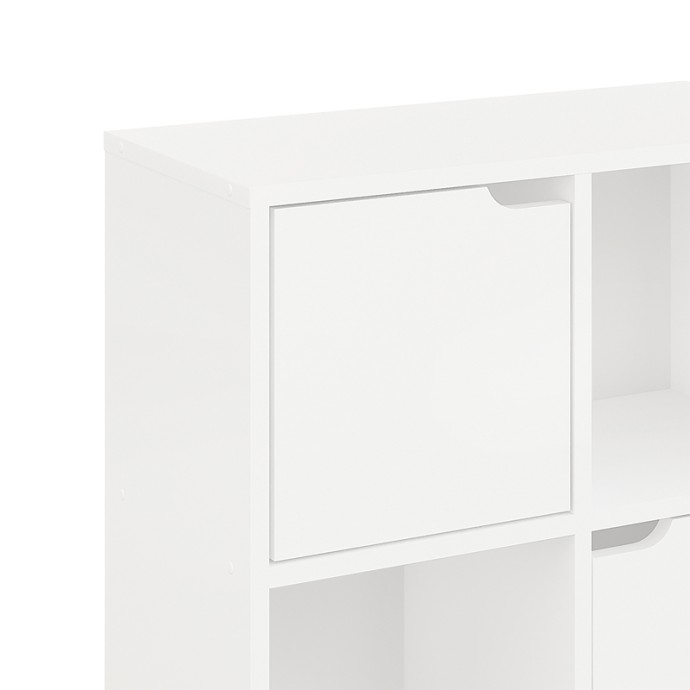 ΒΙΒΛΙΟΘΗΚΗ BOOKEL ΣΕ ΛΕΥΚΗ ΑΠΟΧΡΩΣΗ 59.6X27.5X60.4ΕΚ