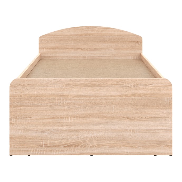 ΚΡΕΒΑΤΙ REGAN ΜΕ ΣΥΡΤΑΡΙΑ ΣΕ OAK ΑΠΟΧΡΩΣΗ 90X200ΕΚ