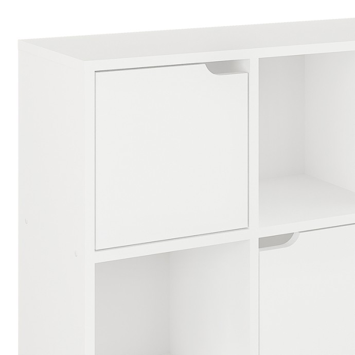 ΒΙΒΛΙΟΘΗΚΗ BOOKEL ΣΕ ΛΕΥΚΗ ΑΠΟΧΡΩΣΗ 88.5X27.5X89.3ΕΚ