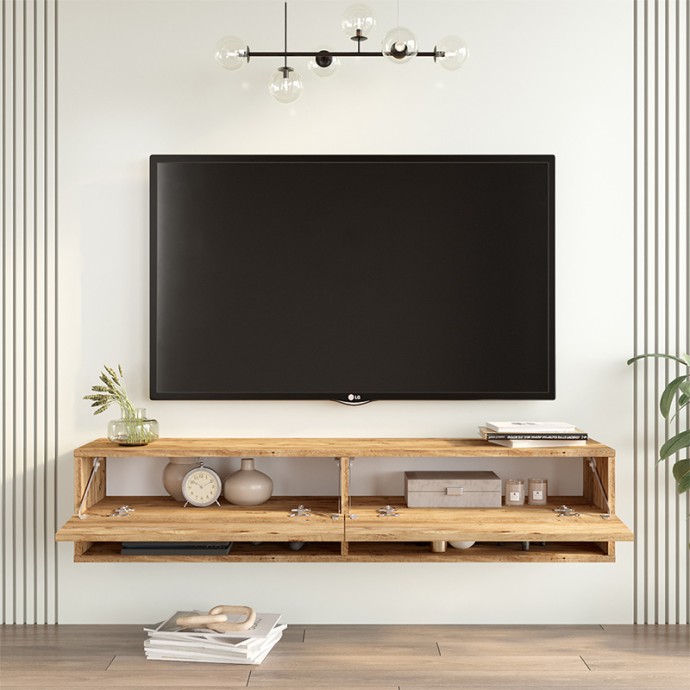 ΕΠΙΠΛΟ ΤΗΛΕΟΡΑΣΗΣ ΕΠΙΤΟΙΧΙΟ ROSCOE SONOMA 140X31.6X29.6ΕΚ