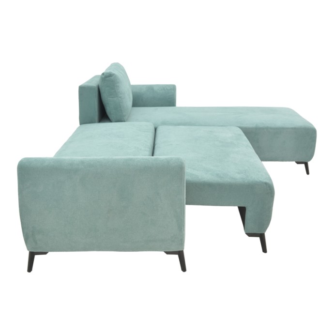 SETTEE ΓΩΝΙΑΚΟΣ KΑΝΑΠΕΣ ΚΡΕΒΑΤΙ 286X204X93ΕΚ ΑΝΑΣΤΡΕΨΙΜΟΣ ΜΕ ΑΠΟΘΗΚΕΥΤΙΚΟ ΧΩΡΟ ΥΦΑΣΜΑ ΜΕΝΤΑ 