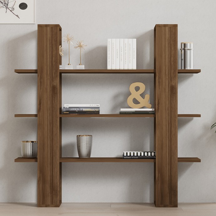 YOTEK ΒΙΒΛΙΟΘΗΚΗ 120X23X120ΕΚ ΚΑΡΥΔΙ 