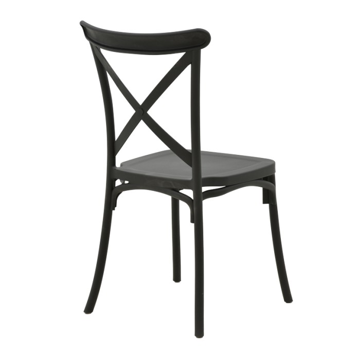 CROSSIE ΚΑΡΕΚΛΑ PP 38X46.5X82ΕΚ ΑΝΘΡΑΚΙ 
