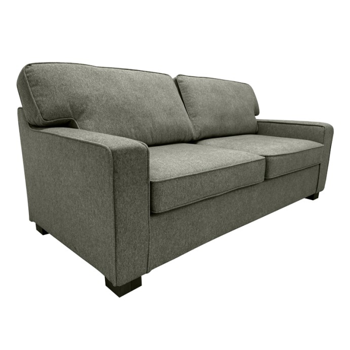 POLARIS ΚΑΝΑΠΕΣ-ΚΡΕΒΑΤΙ ΔΙΘΕΣΙΟΣ 181X91X83ΕΚ ΥΦΑΣΜΑ ΧΑΚΙ