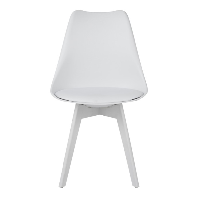 ΚΑΡΕΚΛΑ GASTON I 53.5X48.5X81,5ΕΚ PP-PU ΛΕΥΚΗ 